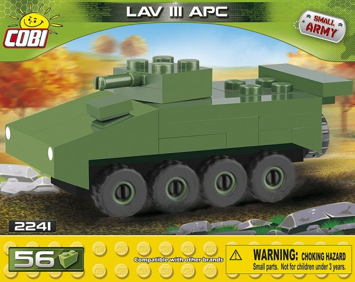 Small Army LAV III APC Nano bouwset 56-delig 2241