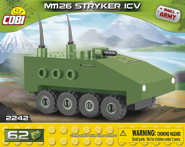 Small Army M1126 Stryker bouwset 62-delig 2242