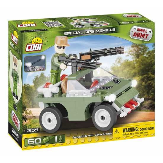 Small Army Special OPS Vehicle bouwset 60-delig 2155