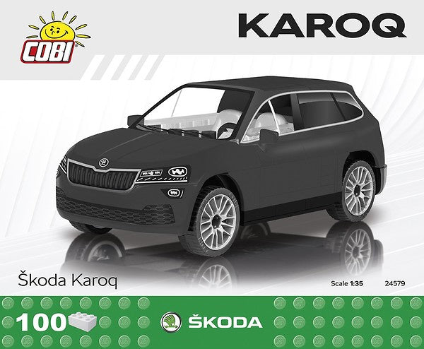 bouwpakket škoda Karoq jongens zwart 100-delig