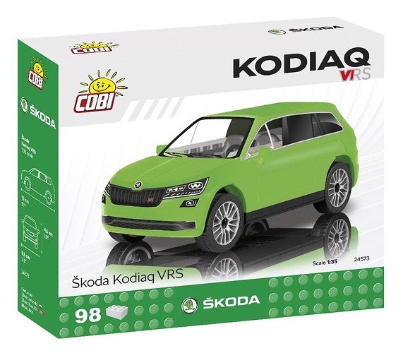 bouwpakket škoda Kodiaq jongens groen 98-delig