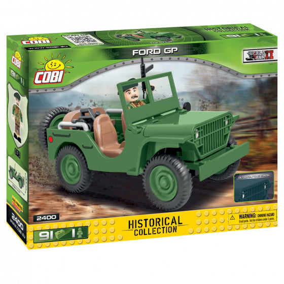bouwpakket Vietnam War Ford GP jongens groen 91-delig