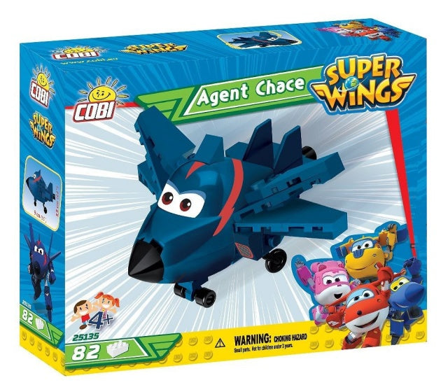 Super Wings bouwpakket Agent Chase 82-delig 25135