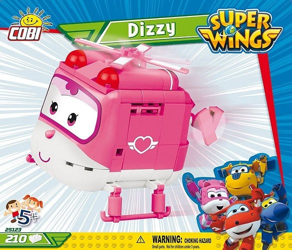 Super Wings bouwpakket Dizzy roze/wit 210-delig (25123)