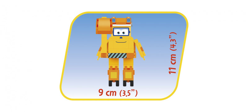 bouwpakket Super Wings Scoop geel 215-delig (25148)