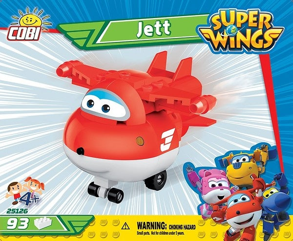 Super Wings bouwset Jett 90-delig (25126)