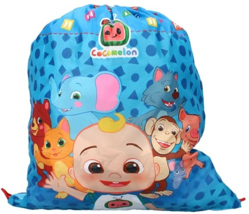 gymtas First Day junior 1,5 liter polyester blauw