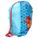 gymtas First Day junior 1,5 liter polyester blauw