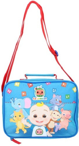 schoudertas First Day junior 3,8 liter polyester blauw