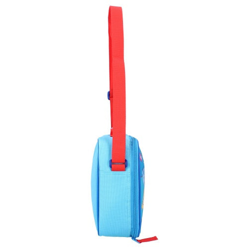 schoudertas First Day junior 3,8 liter polyester blauw