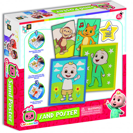 zandposters maken junior 5-delig