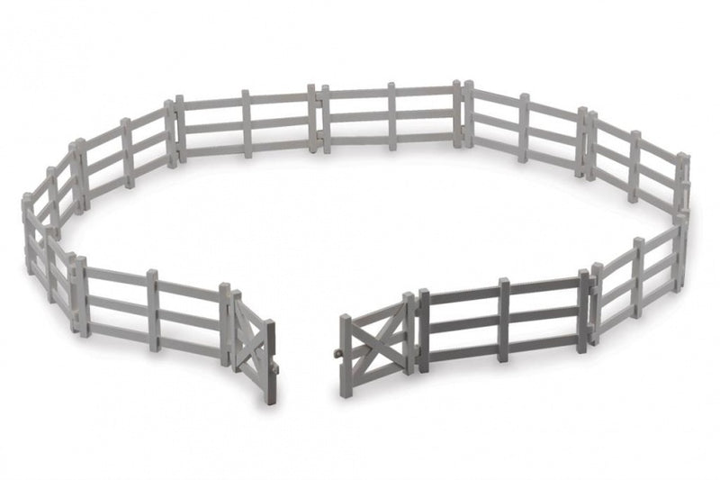 boerderij: hek met poort 78 cm grijs