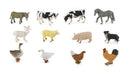 boerderijdieren 12-delig