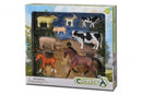 boerderijdieren: speelset in giftverpakking 8-delig