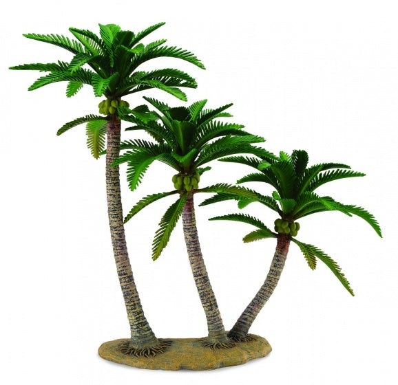 bomen: Coconut Palm 29,5 cm bruin/groen