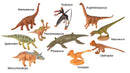 speelset dinosaurussen junior 12-delig