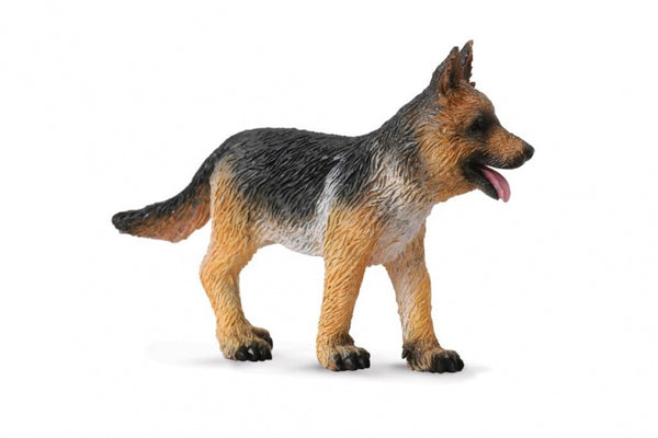 honden: Duitse herdershond 6,5 cm bruin