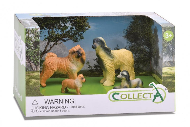 honden: speelset in giftverpakking 4-delig chowchow