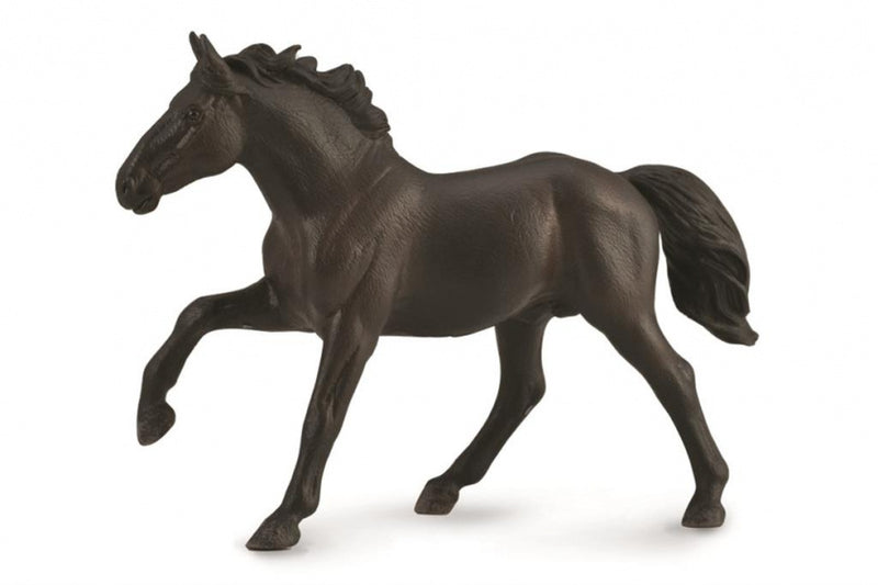 paard Nonius junior 17,5 cm rubber bruin