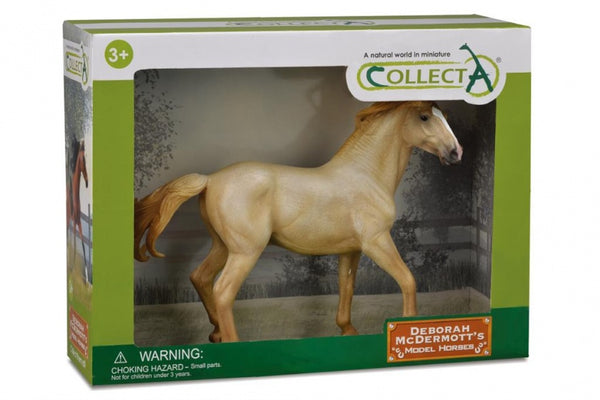 paarden: Mustang hengst 1:12 lichtbruin