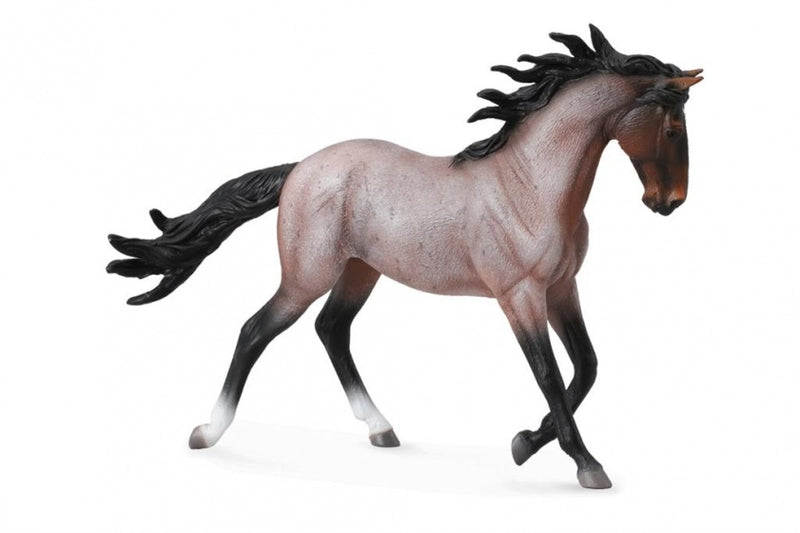 paarden: Mustang merrie 16 cm bruin