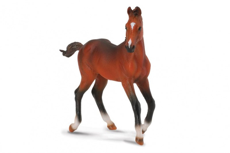 paarden: Quarter veulen 10 cm bruin