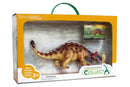 prehistorie: Ankylosaurus speelset 1:40 35 cm bruin