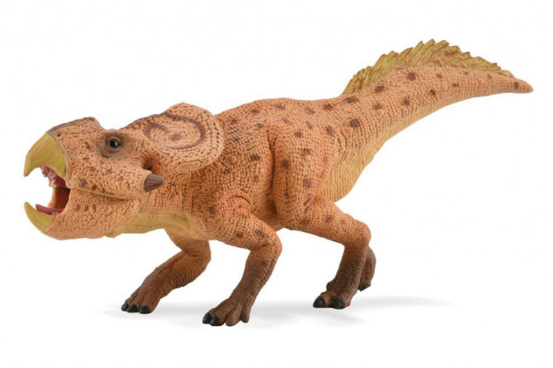 dinosaurus Protoceratops junior 24 cm rubber bruin