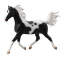 speeldier Arabische hengst 25 cm ABS zwart/wit