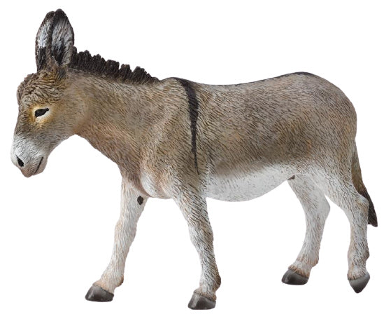 speelfiguur Ezel 11 cm ABS grijs