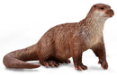 speelfiguur otter junior 9 x 4,3 cm lichtbruin