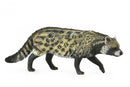 wilde dieren Afrikaanse civetkat 9,2 cm