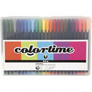 fineliner lijndikte 0,6-0,7 mm multicolor 24 stuks