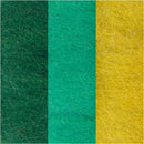 gekaarde wol groen 10 gram 3 stuks