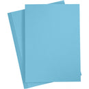 Gekleurd Karton Helder Blauw A4, 20 vel