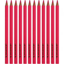 Driehoekige Jumbo Kleurpotloden - Roze, 12st.