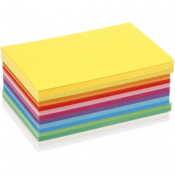 lente karton 14,8 x 10,5 cm 300 stuks 180 g multicolor