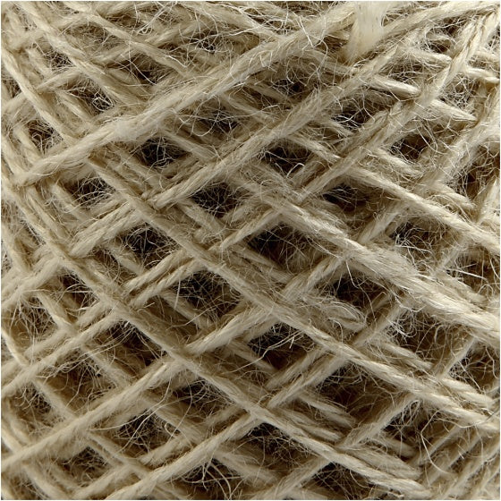 natuurlijk hennepdraad 150 meter beige