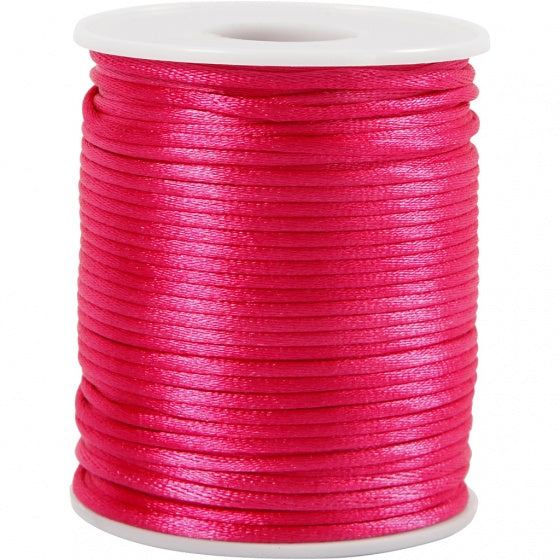 Satijnkoord Roze, 50m