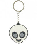 sleutelhanger Alien 10 cm wit