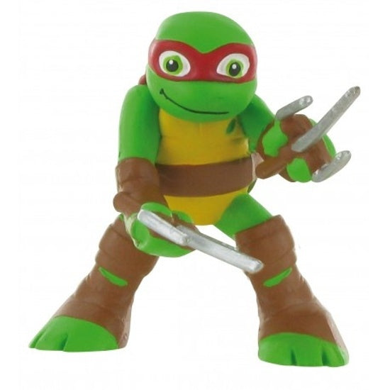 speelfiguur Ninja Turtles Raphael 7 cm groen