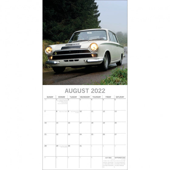 kalender 2022 Classic Cars 30 x 30 cm papier