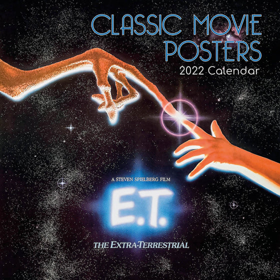 kalender 2022 Classic Movie Poster 30 x 30 cm papier
