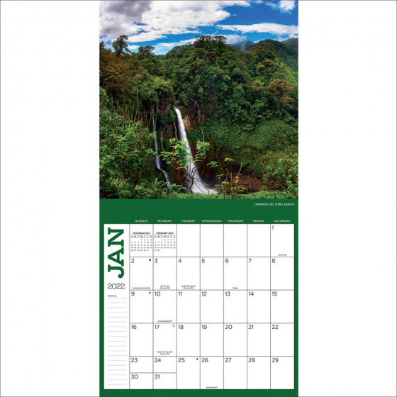 kalender 2022 Costa Rica 30 x 30 cm papier