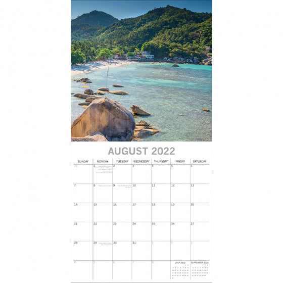kalender 2022 Thailand 30 x 30 cm papier