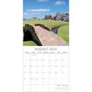 kalender 2022 The World of Golf 30 x 30 cm papier
