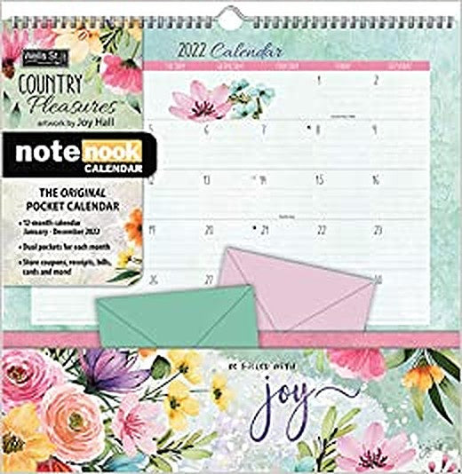 kalender 2022 Country Pleasures Note Nook 30 cm papier