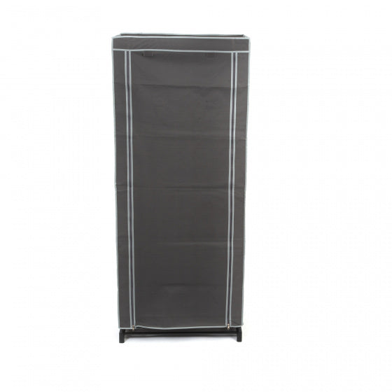 garderobekast 75 x 50 x 180 cm grijs