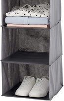 organizer Boston 6-vaks 128 x 30 x 30 cm PP grijs