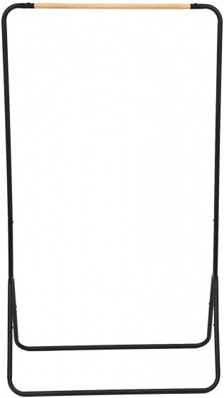 kledingrek Elias 80 x 43 x 145 cm staal zwart